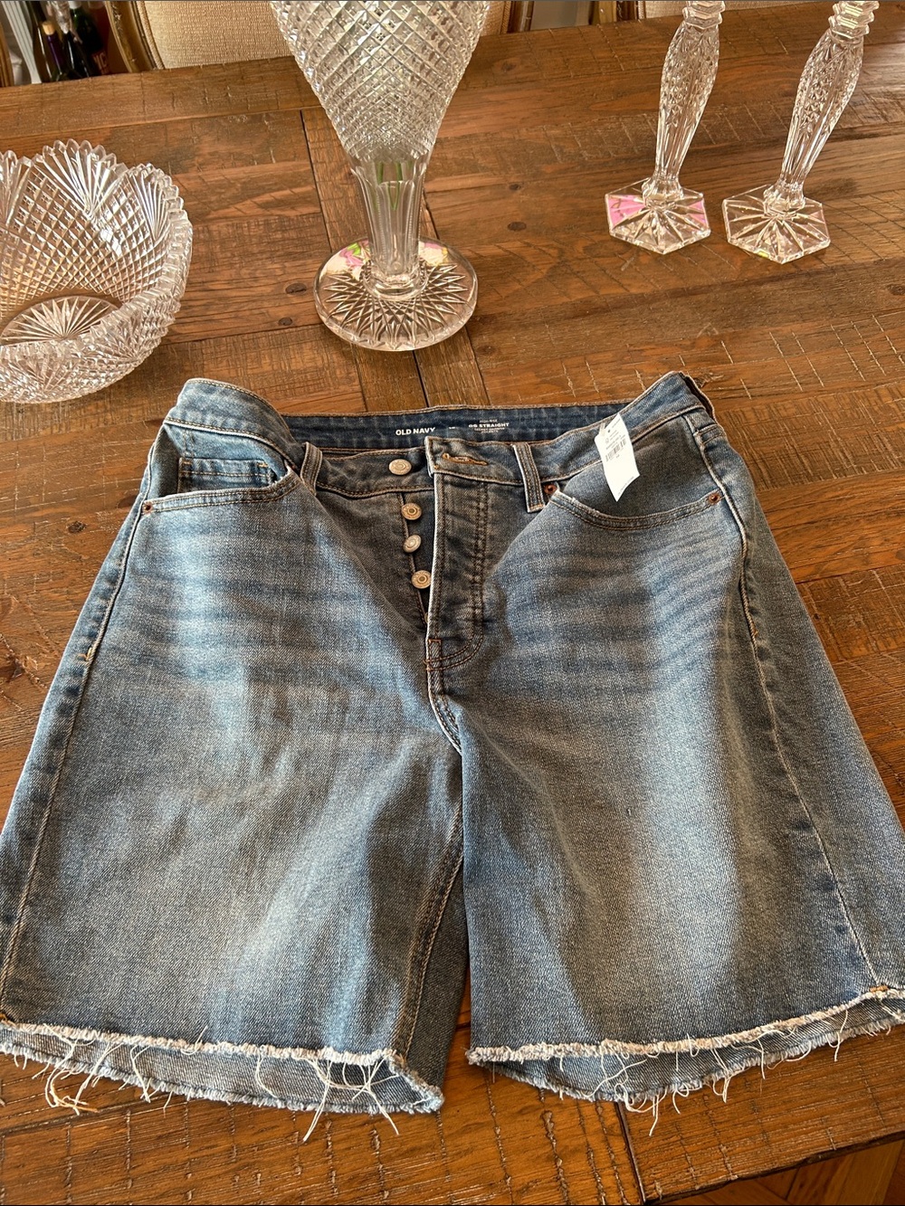 Old Navy Blue Denim Jean Shorts